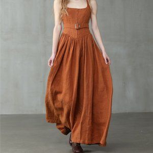 Corsett Style Maxi Dress